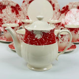Splatters Pink Tea Set 24pcs