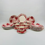 Splatters Pink Dinner Set 85pcs