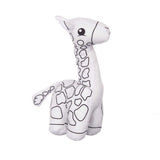 Soft plush giraffe White