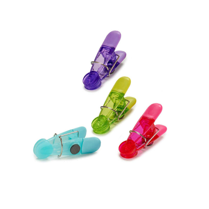 Plastic Magnet Clips Multi Color