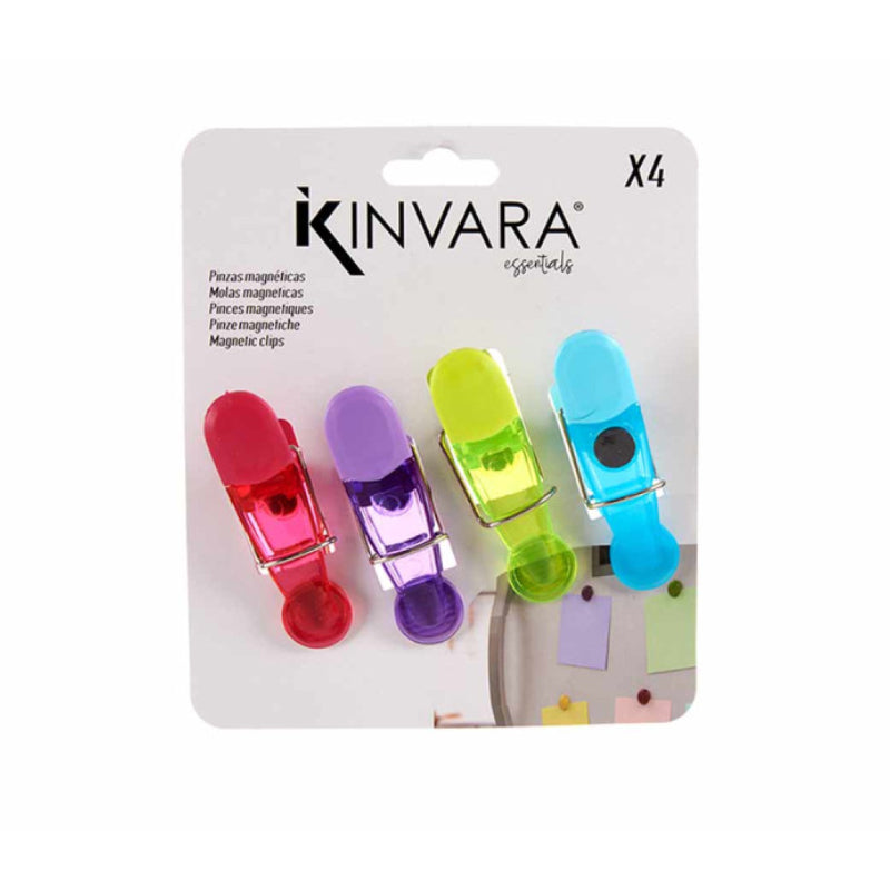 Plastic Magnet Clips Multi Color