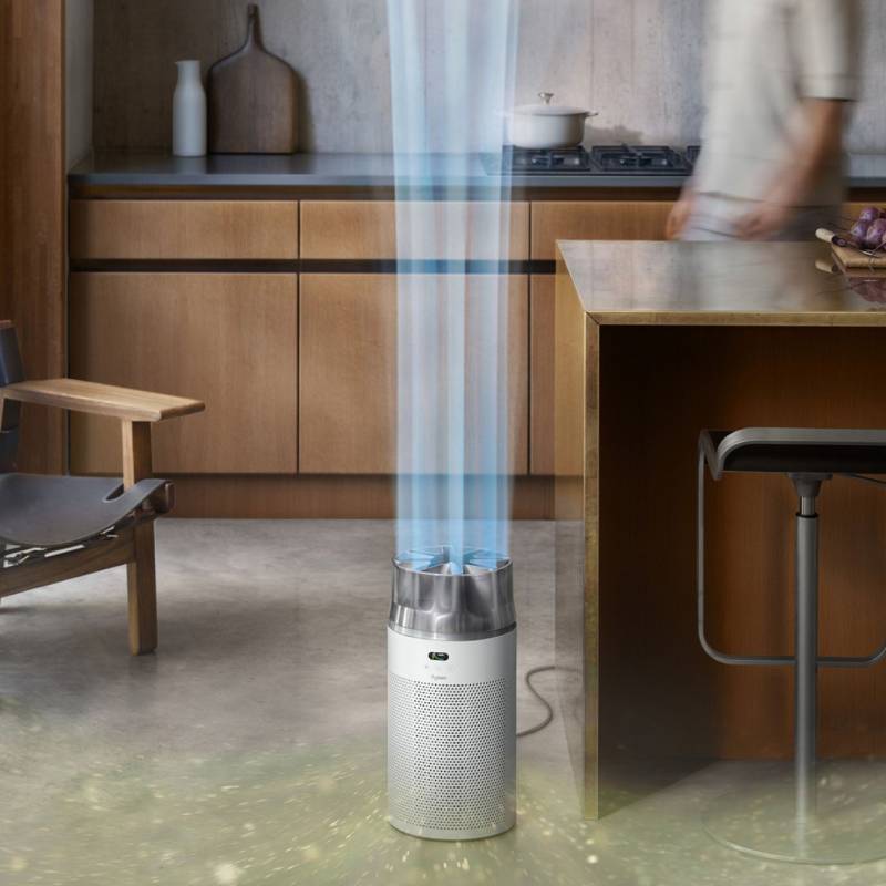 Dyson HushJet Purifier Compact (White/Silver)