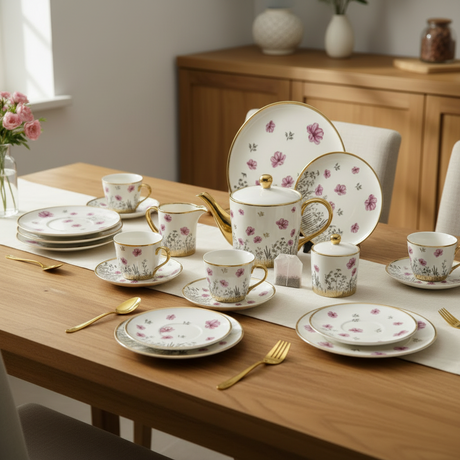 Ceramic Tea Sets 22pcs