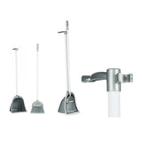 Hand Dustpan and Brush Silver Large
