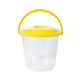 Plastic Storage Bucket With Lid 2.5L