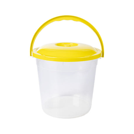 Plastic Storage Bucket With Lid 2.5L