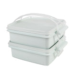 Food Storage Box 1Ltr Set of 2pcs