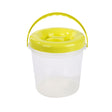 Plastic Storage Bucket With Lid 5.5L