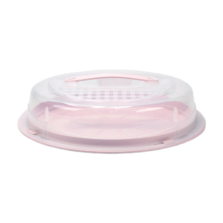 Plastic Cake Dish Round With Lid