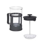 Plastic Glass Teapot With Plunger 600ml