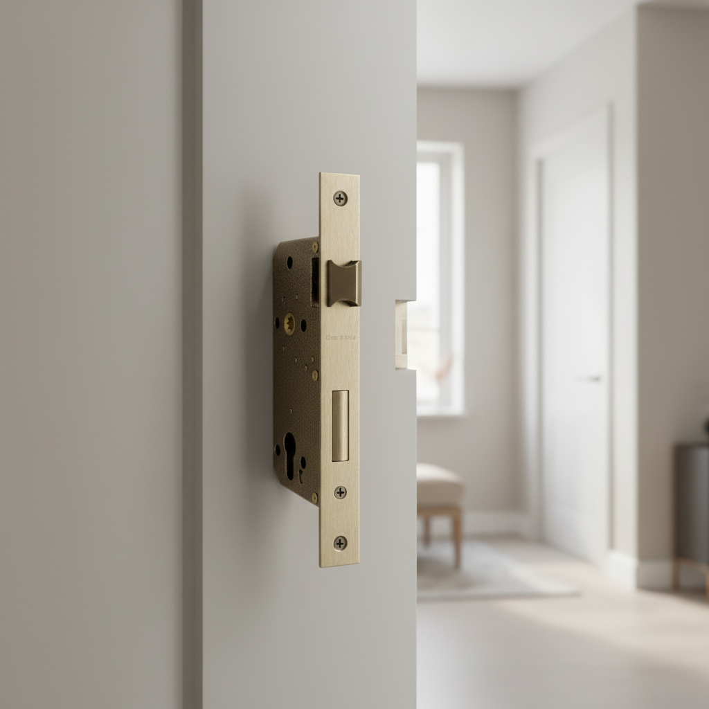 Mortise Lock 45mm Backset With 70mm Knob Cylinder MAB