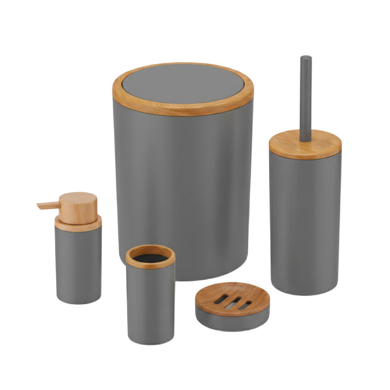 Round Bathroom Set of 5 PCs