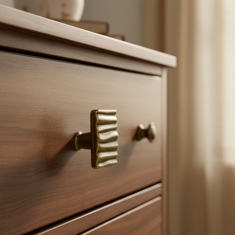 Drawer Knob Antique Brass