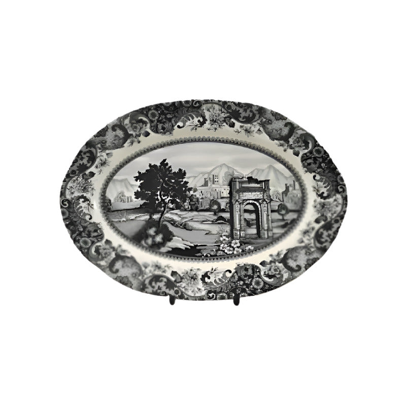 Rome Grey Dinner Set 85pcs