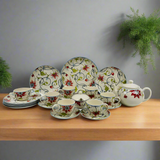Botanical Spiral Dinner Set 85pcs