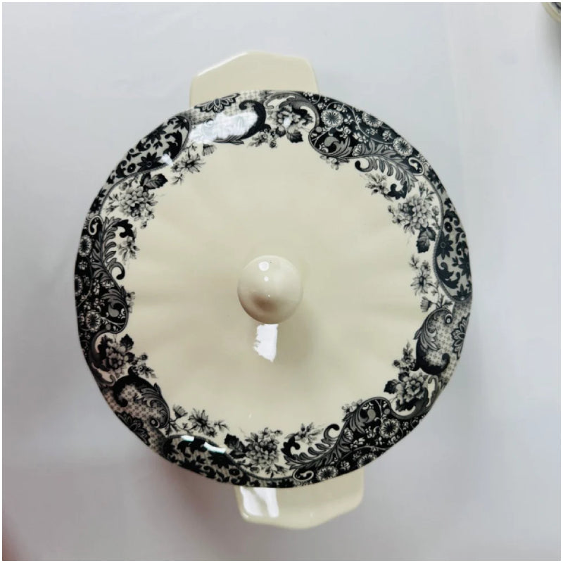 Rome Grey Dinner Set 85pcs