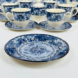 Divine Dark Blue Dinner Set 85pcs