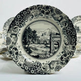Rome Grey Dinner Set 85pcs