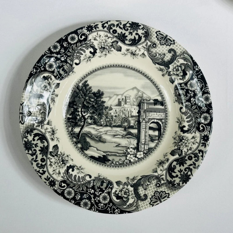 Rome Grey Dinner Set 85pcs