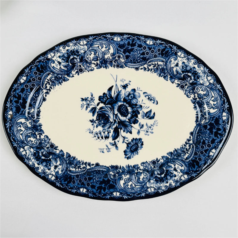 Divine Dark Blue Dinner Set 85pcs