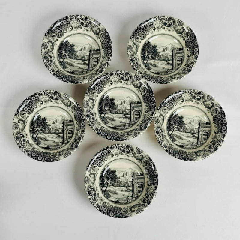 Rome Grey Dinner Set 85pcs