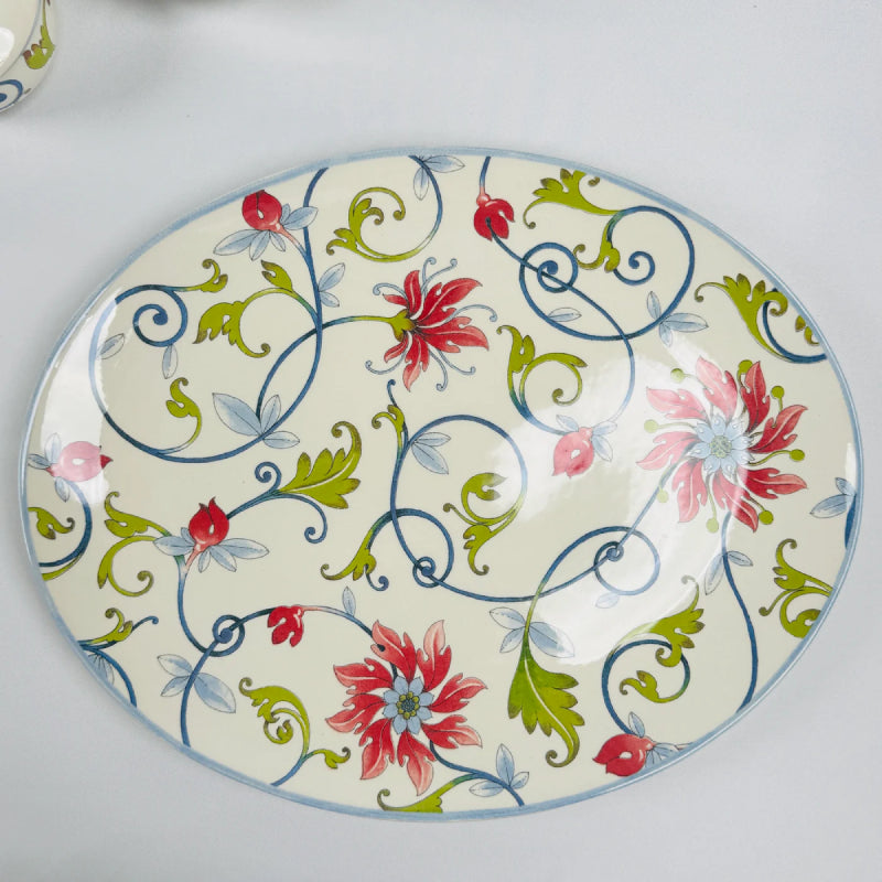 Botanical Spiral Dinner Set 85pcs