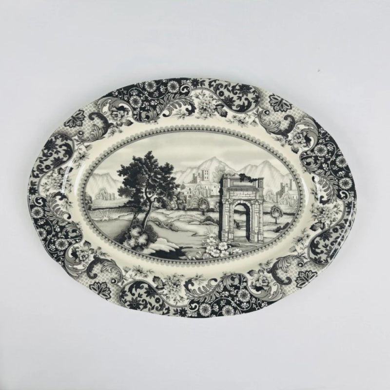 Rome Grey Dinner Set 85pcs
