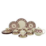 Lagny Pink Dinner Set 85pcs