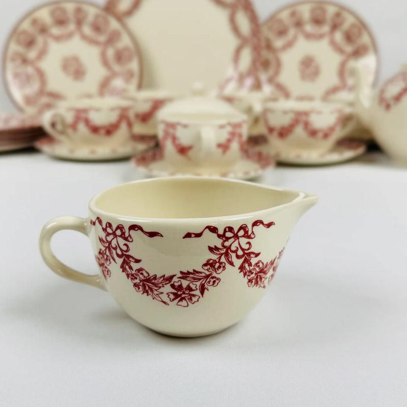 Lagny Pink Tea Set 24pcs