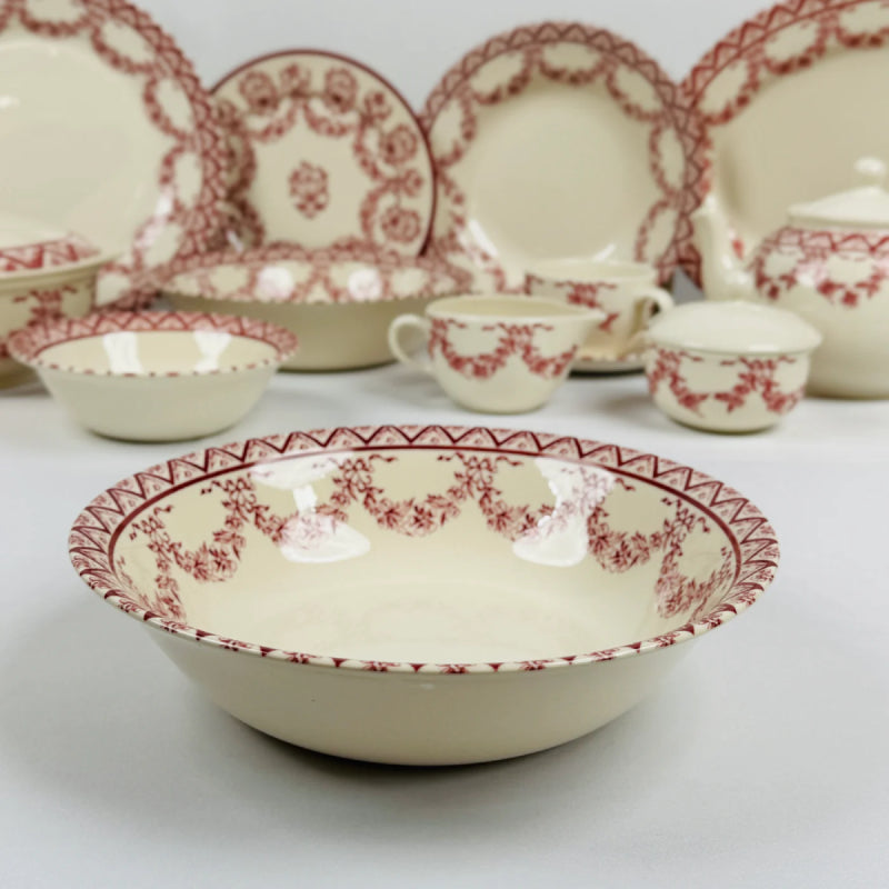 Lagny Pink Dinner Set 85pcs