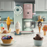 Ninja CREAMi Scoop & Swirl Ice Cream & Soft Serve Maker Strawberry Matcha