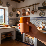 Non-refractory clay Serving Glass 250ml