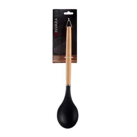 Nylon Beech Wood Handle Ladle 32.3cm