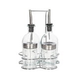 Oil & Vinegar/ Salt & Pepper Dispenser Stand 5pcs