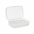 Organizer 8 Compartments Lid White