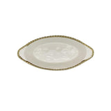 Oval Serving Dish 10" White