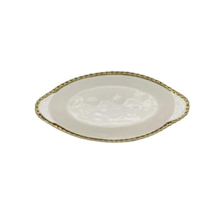 Oval Serving Dish 10" White