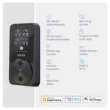 Lockly Secure Pro Zeno Series Fingerprint Deadbolt