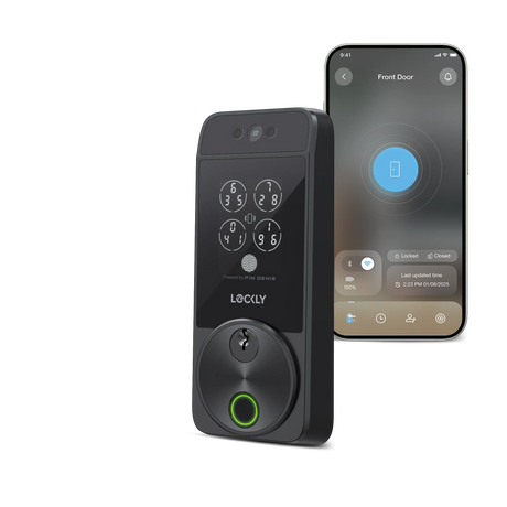 Lockly Visage Zeno Series Facial Recognition Deadbolt