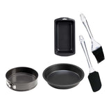 Pastry Moulds With Spatula and Brush (Set of  3)