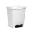 Pedal Dust Bin Cubik White