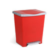 Pedal Dust Bin Millenium Red