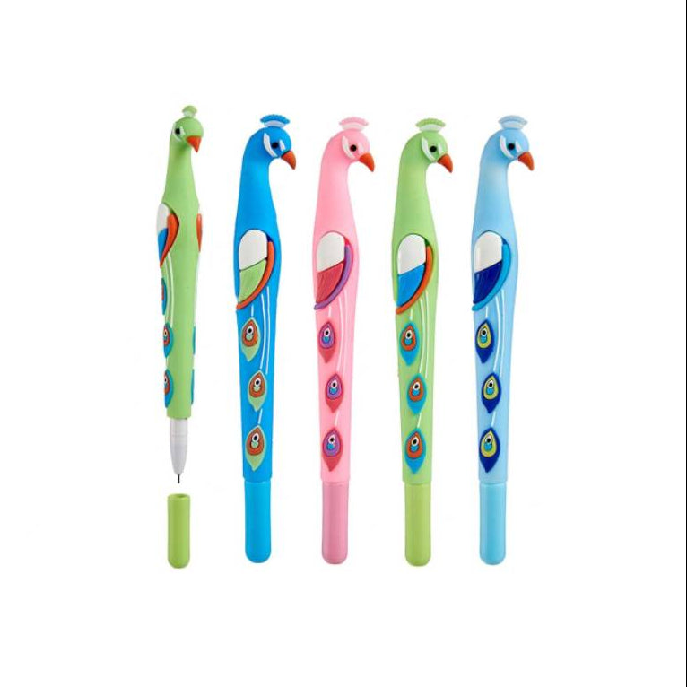 Pen Shape Peacock Display Box