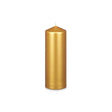 Pillar Candle Gold 20cm