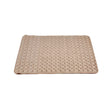 Plaited Square PVC Carpet Beige