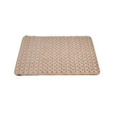 Plaited Square PVC Carpet Beige