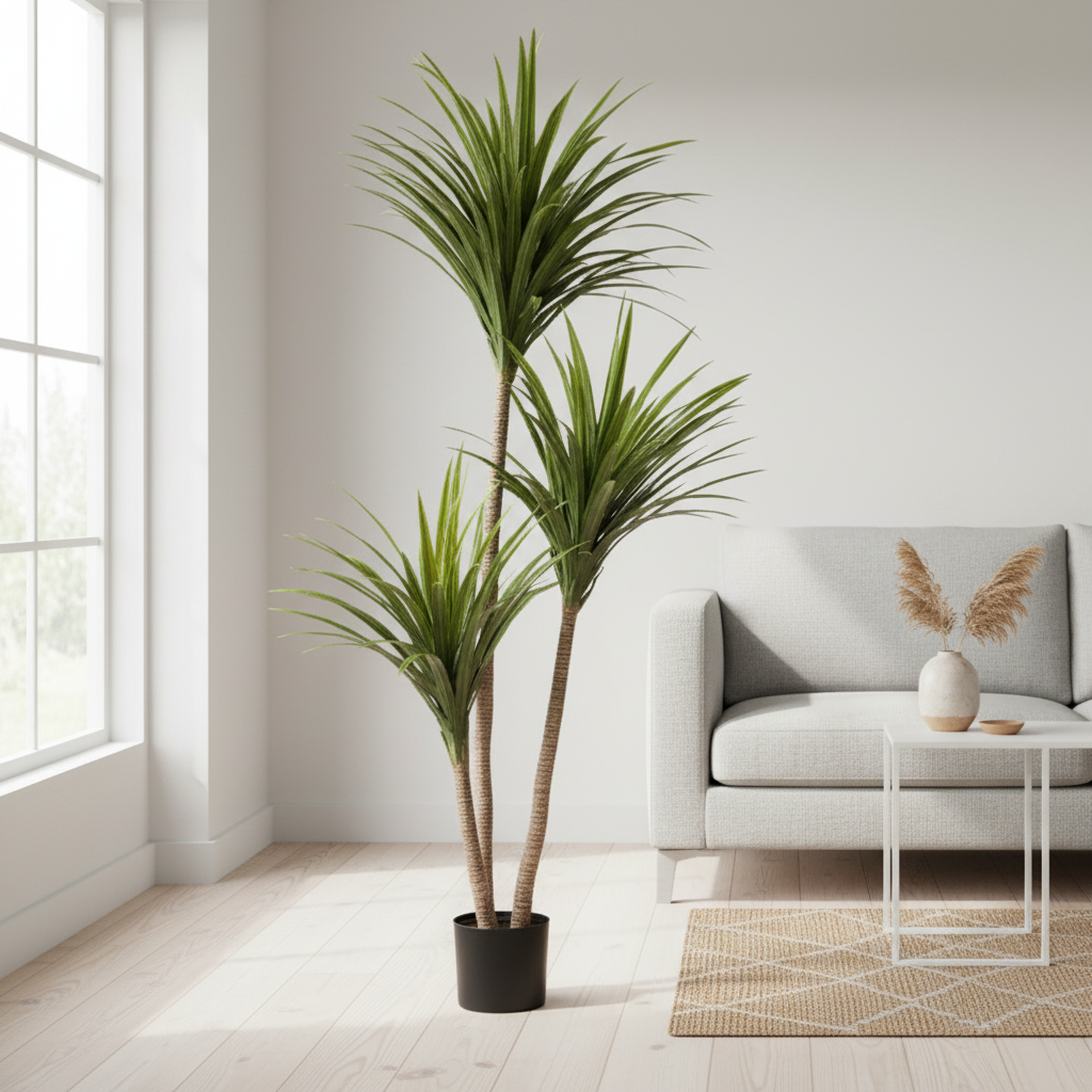 Plant With Large Narrow Blade Pot 200cm