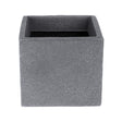 Planter Kubus Quad Grey