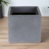Planter Kubus Quad Grey