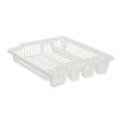 Plastic Dish Drainer Large White